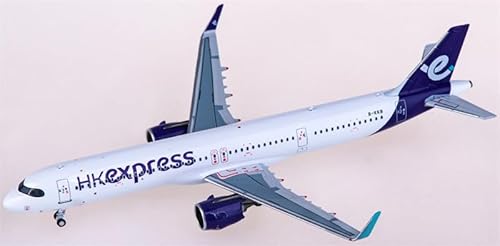 FloZ für NG-Modelle für HK Express für Airbus A321neo B-KKB 1:400 Flugzeug vorgebautes Modell von FloZ