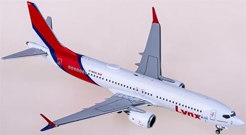 FloZ für NG-Modelle für Lynx Air für Boeing 737 MAX 8 C-GUUL 1:400 Flugzeug vorgebautes Modell von FloZ