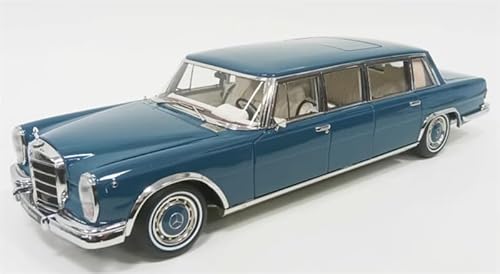 FloZ für NZG für Mercedes für Benz für S600 für Pullman für W100 Metall Blau 1:18 Auto Vorbaumodell von FloZ