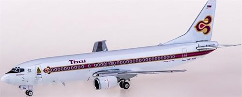 FloZ für Phoenix for Thai Airways für Boeing 737-400 HS-TDK King's Logo 1:400 Flugzeug vorgebaut Modell von FloZ