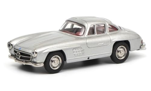 FloZ für Schuco für Mercedes für Benz für 300SL Silber 1:64 Auto vorgebautes Modell FloZ für Schuco für Mercedes für Benz für 300SL Silber 1:64 Auto vorgebautes Modell von FloZ