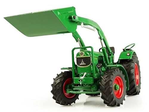 FloZ für Universal Hobbies für DEUTZ D6005-4WD Landwirtschaftliche Traktorschaufel 1:32 LKW Vorgebautes Modell von FloZ