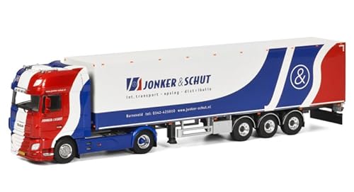 FloZ für WSI für DAF für XF Super Space CAB Kastenanhänger - 3 Achsen für Jonker & Schut 1:50 Truck vorgebautes Modell FloZ für WSI für DAF für XF Super Space CAB Kastenanhänger - 3 Achsen für Jonker & Schut 1:50 Truck vorgebautes Modell von FloZ