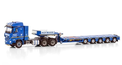FloZ für WSI für Mercedes für Benz für AROCS MP4 STREAMSPACE 6X6 für NOOTEBOOM MCO PX - 5 ACHSE für Hofmann 1:50 Truck vorgebautes Modell von FloZ