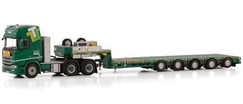 FloZ für WSI für Scania R für Highline CR20H 6X4 für MANOOVR - 5-ACHSE für Thevenon Transports Speciaux 1:50 Truck Vorbaumodell von FloZ