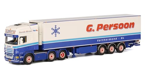 FloZ für WSI für Scania R5 für Topline 6X2 Reefer Trailer für G. Persoon 1:50 Truck vorgebautes Modell von FloZ