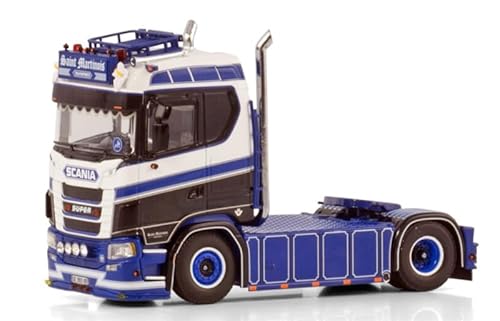 FloZ für WSI für Scania S Normal CS20N 4X2 für Saint-Martinois 1:50 Truck Vorgebautes Modell von FloZ