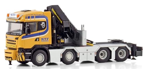 FloZ für WSI für Scania Streamline Highline 8X4 mit für PALFINGER PK 92002 SH für KTF für Harlingen 1:50 Truck Vorgebautes Modell von FloZ