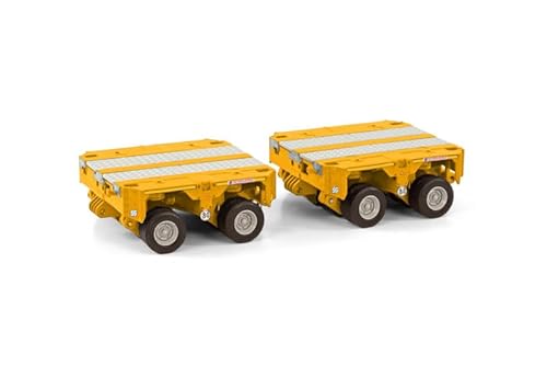 FloZ für WSI für Scheuerle Inter für Kombi Set 2 Achse (2X) Gelb für Premium Line 1/50 Truck Vorbaumodell von FloZ