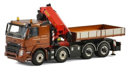 FloZ für WSI für Volvo für FMX Sleeper CAB 8x4 + für PALFINGER 7400.2 für Premium Line 1:50 Truck vorgebautes Modell von FloZ