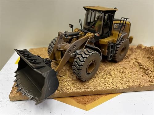 Für Caterpillar 966M wetterfester mittlerer Radlader 1/50 Druckguss, vorgefertigtes Modell von FloZ