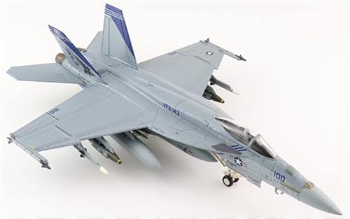 Für Hobby Master F/A-18E Super Hornet 166608?geflogen von Capt Scott Stearney?VFA-143 "Pukin Dogs"?2009 1/72 DIECAST Flugzeug, vorgebautes Modell von FloZ
