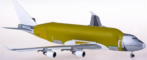 Für JC Wings für Boeing 747-400 LCF N747BC Flaps Down 1:200 Flugzeug Vorgebautes Modell von FloZ