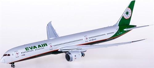 Für JC Wings für EVA Air für Boeing 787-10 B-17801 Flaps Down 1:400 Flugzeug Vorgebautes Modell von FloZ