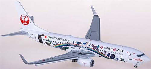 Für JC Wings für Japan Transocean Air für Boeing 737-800 JA11RK Flaps Down 1:200 Flugzeug vorgebautes Modell von FloZ