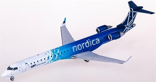 Für JC Wings für LOT für Bombardier CRJ900 ES-ACB 1:200 Flugzeug vorgebautes Modell von FloZ