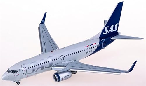 Für JC Wings für SAS für Boeing 737-700 SE-RJX Flaps Down 1:200 Flugzeug Vorgebautes Modell von FloZ