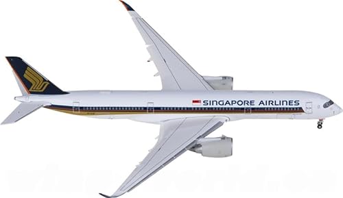 Für JC Wings für Singapore Airlines für Airbus A350-900XWB 9V-SJF Flaps Down 1:400 Flugzeug Vorgebautes Modell von FloZ
