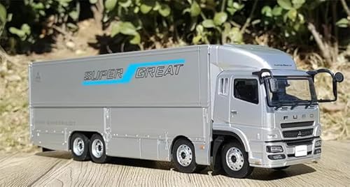 Für Mitsubishi für Fuso für Super Great Silver 1:43 Truck Vorbaumodell Für Mitsubishi für Fuso für Super Great Silver 1:43 Truck Vorbaumodell von FloZ