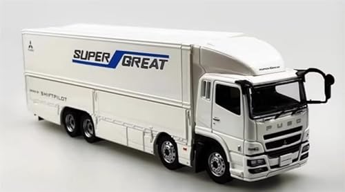 Für Mitsubishi für Fuso für Super Great White 1:43 Truck Pre-Built Model Für Mitsubishi für Fuso für Super Great White 1:43 Truck Pre-Built Model von FloZ