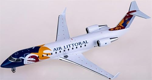 Für NG-Modelle für Air Littoral für Bombardier CRJ-100ER F-GPYR 1:200 Flugzeug vorgebautes Modell Für NG-Modelle für Air Littoral für Bombardier CRJ-100ER F-GPYR 1:200 Flugzeug vorgebautes Modell von FloZ