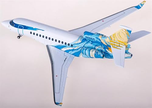 Für NG-Modelle für Dassault für Falcon 7X N666ZL 1:200 Flugzeug vorgebautes Modell Für NG-Modelle für Dassault für Falcon 7X N666ZL 1:200 Flugzeug vorgebautes Modell von FloZ