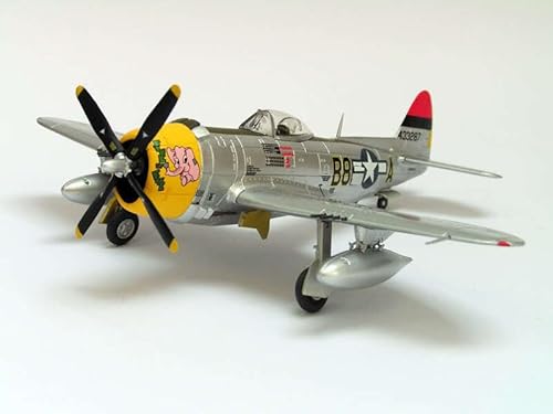 Für Republic P-47D Thunderbolt USAAF 362nd FG Five von Five Joseph Laughlin 1/72 Flugzeug, vormontiertes Modell Für Republic P-47D Thunderbolt USAAF 362nd FG Five von Five Joseph Laughlin 1/72 Flugzeug, vormontiertes Modell von FloZ