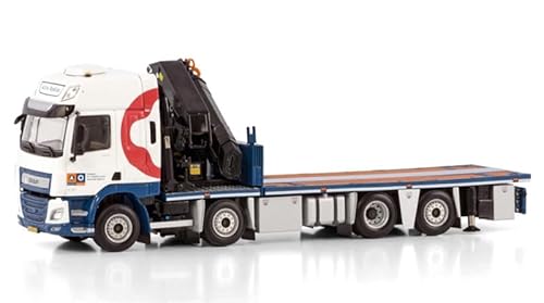 Für WSI für DAF für CF Space CAB MY2017 RIGED Flachbett-LKW 8X2 TAG ACHSE mit für PALFINGER PK 65002 SH + JIB für Actie Radiu 1:50 Truck vormontiertes Modell Für WSI für DAF für CF Space CAB MY2017 RIGED Flachbett-LKW 8X2 TAG ACHSE mit für PALFINGER PK 65002 SH + JIB für Actie Radiu 1:50 Truck vormontiertes Modell von FloZ