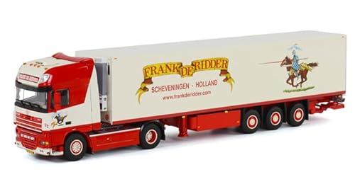 Für WSI für DAF für XF 105 Super Space CAB Reefer Trailer - 3 Achsen für Frank de Ridder 1:50 Truck vorgebautes Modell Für WSI für DAF für XF 105 Super Space CAB Reefer Trailer - 3 Achsen für Frank de Ridder 1:50 Truck vorgebautes Modell von FloZ
