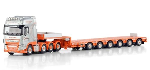 Für WSI für DAF für XF Super Space CAB MY2017 8X4 für NOOTEBOOM MANOOVR - 6 Achsen für Global Crane Services 1:50 Truck Pre-Built Model von FloZ