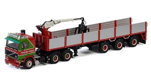 Für WSI für Volvo für F12 6x4 Ziegelanhänger - 3 Achsen - ohne Last für Fonteijn Weert 1:50 Truck vorgebautes Modell Für WSI für Volvo für F12 6x4 Ziegelanhänger - 3 Achsen - ohne Last für Fonteijn Weert 1:50 Truck vorgebautes Modell von FloZ