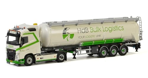 Für WSI für Volvo für FH4 für Globetrotter 4x2 Bulkanhänger / Kipper - 3 Achsen für HDB Logistik 1:50 LKW vorgebautes Modell von FloZ