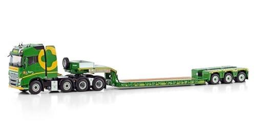 Für WSI für Volvo für FH4 für Globetrotter 8X4 Tieflader – 3-Achse für Zwatra 1:50 Truck vorgebautes Modell von FloZ
