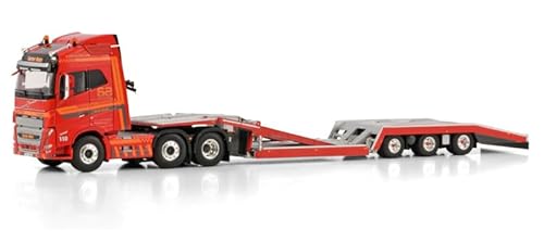 Für WSI für Volvo für FH5 für Globetrotter 6X2 Twin Steer Truck Transporter – 3 Achsen für Sater Auto 1:50 Truck vormontiertes Modell von FloZ