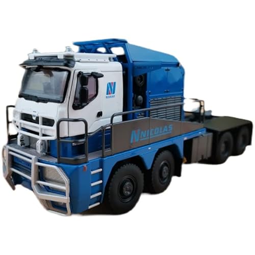 FloZ IMC Nicolas Tractomas Heavy Truck Blau Weiß 1/50 DIECAST LKW Vormontiertes Modell von FloZ