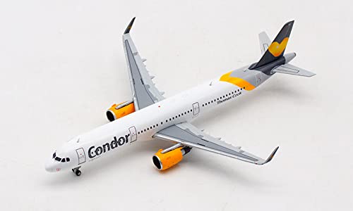 FloZ JC Wings for Condor Thomas Cook Airlines Airbus A321 D-AIAC 1:400 DIECAST Flugzeug Vorgefertigtes Modell von FloZ