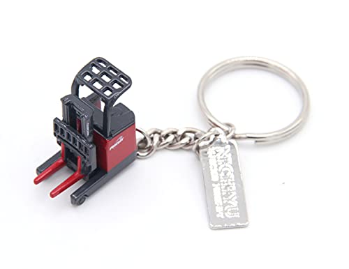 Schlüsselanhänger für Nichiyu Platter Gabelstapler 1/100 Druckguss Modell LKW von FloZ