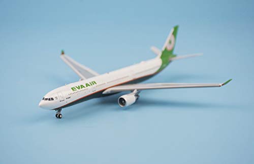 for Aviation for Eva Air for Airbus A330-300 B-16337 1/400 Druckgussflugzeug Modellflugzeug von FloZ