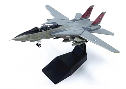 für AMER US F-14 VF-31 Fighter für Bombcat Squadron 1/100 Flugzeug, vorgebautes Modell von FloZ