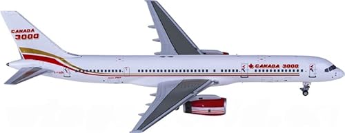 für Buchannan Modelle für Kanada 3000 für Boeing 757-200 C-FOON 1:400 Flugzeug vorgebautes Modell von FloZ