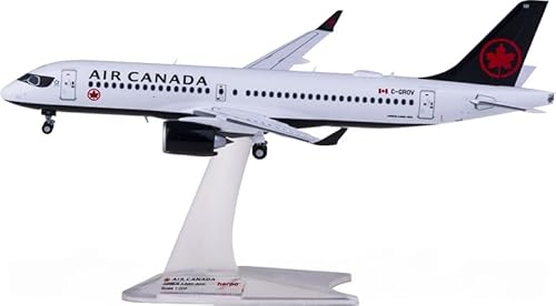 für Herpa für Air Canada für Airbus A220-300 C-GROV 1:200 Flugzeug vorgebautes Modell von FloZ