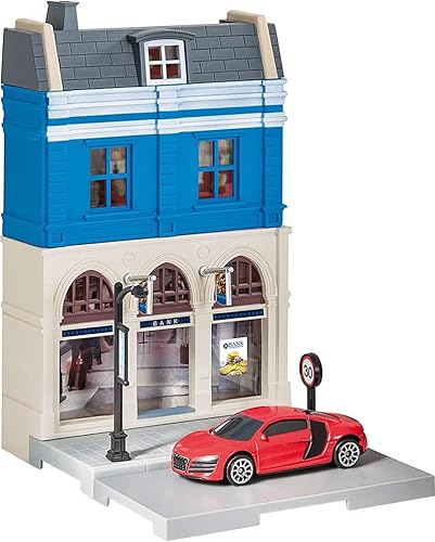 für Herpa für Audi für R8 mit Bankszene 1/64 Truck vorgebautes Modell für Herpa für Audi für R8 mit Bankszene 1/64 Truck vorgebautes Modell von FloZ