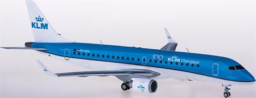 für Herpa für KLM für Embraer ERJ-190 PH-EZA 1:200 Flugzeug vorgebautes Modell von FloZ