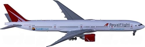 für JC Wings for Royal Flight für Boeing 777-300ER VP-BGK 1:400 Flugzeug vorgebautes Modell von FloZ