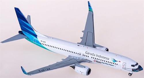 für JC Wings für Garuda Indonesien für Boeing 737-800 PK-GFQ 1:400 Flugzeug vorgebautes Modell von FloZ
