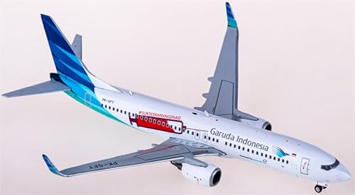 für JC Wings für Garuda Indonesien für Boeing 737-800 PK-GFT 1:400 Flugzeug vorgebautes Modell von FloZ