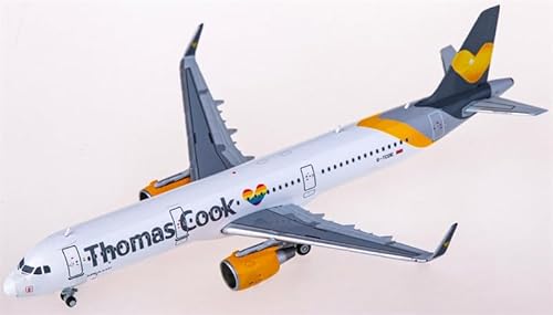 für JC Wings für Thomas Cook für Airbus A321 G-TCDE 1:400 Flugzeug vorgebautes Modell von FloZ