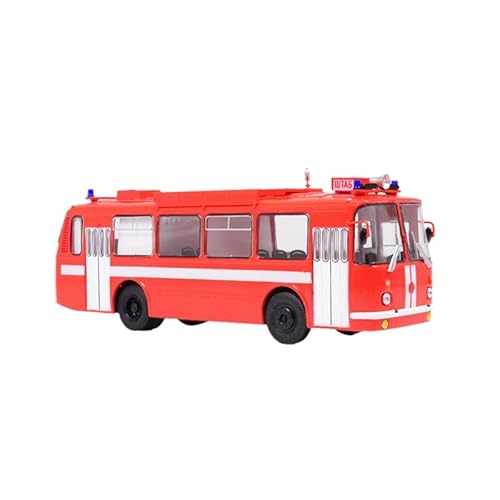 für Modimio für AS-5 für LAZ-695N 1980er Jahre Leningrad Feuerwehrfahrzeug 1:43 LKW vorgebautes Modell von FloZ