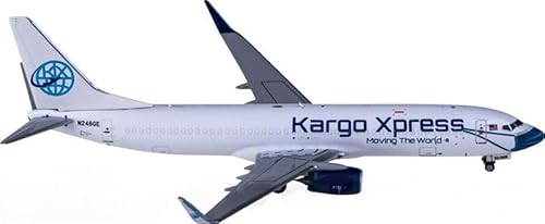 für NG-Modelle für Kargo Xpress für Boeing 737-800 N248GE 1:400 Flugzeug vorgebautes Modell von FloZ