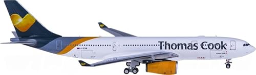 für NG-Modelle für Thomas Cook für Airbus A330-200 G-TCXB 1:400 Flugzeug vorgebautes Modell von FloZ
